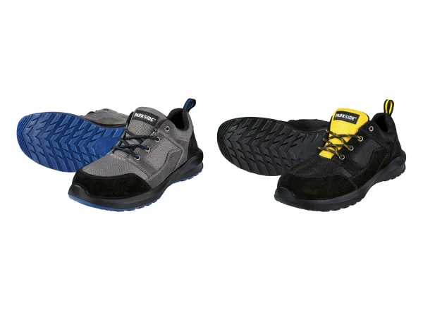 men’s S1 safety shoes made of leather