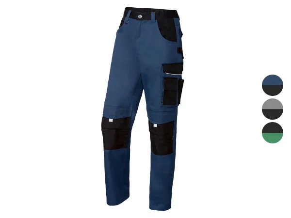 men’s work trousers with CORDURA® knee reinforcement