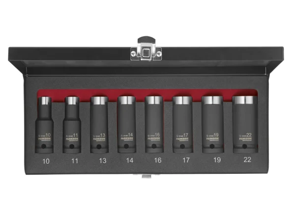 1/2 inch impact socket set »PSNP 8 A1«, 8-piece