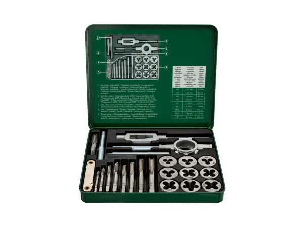 Tap / Die Set, 21-piece