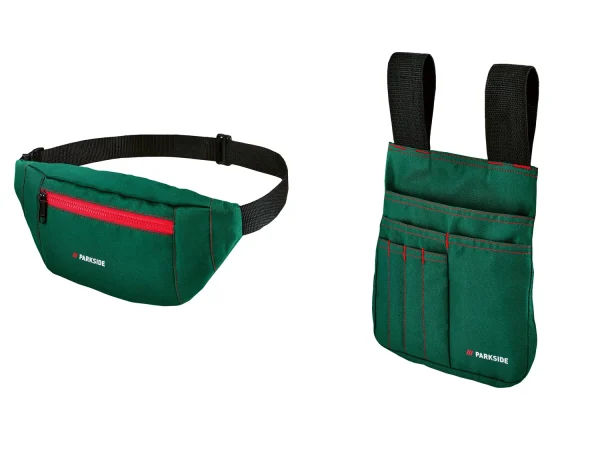 tool belt bag / bum bag, green