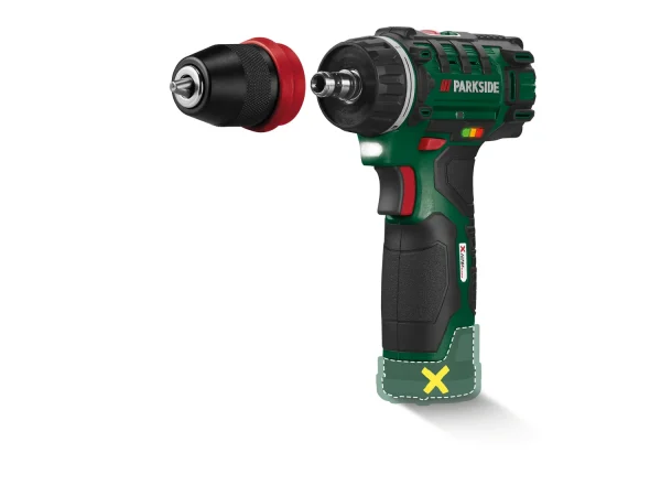 12 V cordless drill driver »PBSA 12 E4«, without battery and charger