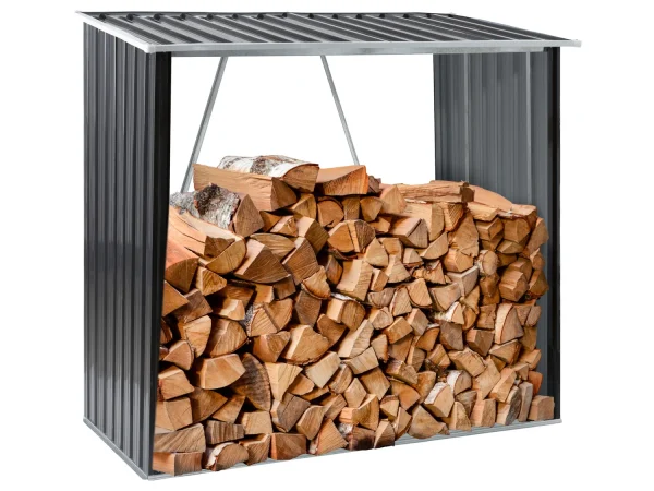 Firewood Rack, 1.8 m², made of metal