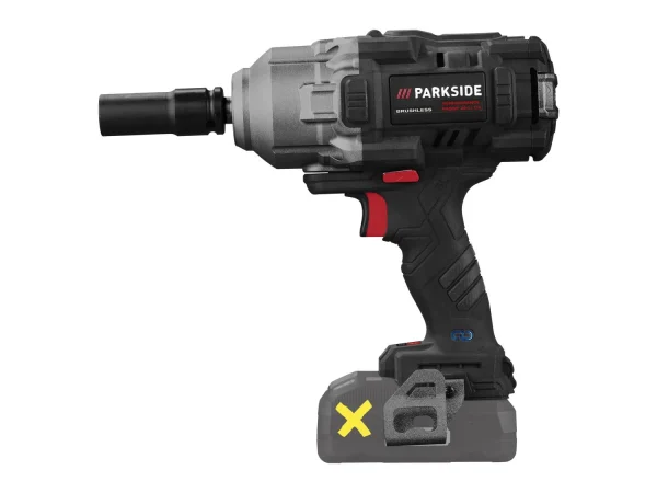 20 V cordless impact wrench »PASSP 20-Li C4« 1/2″, without battery and charger