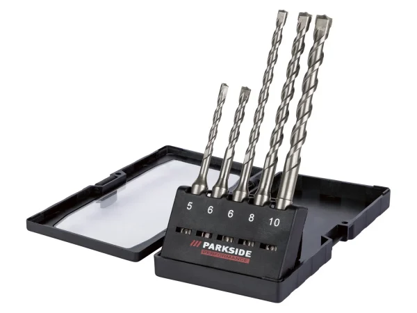 SDS hammer drill set, 5 pieces