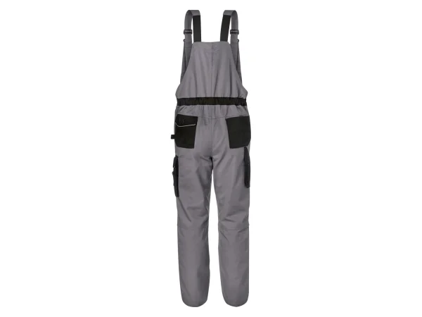 men’s work dungarees, water-repellent outer material