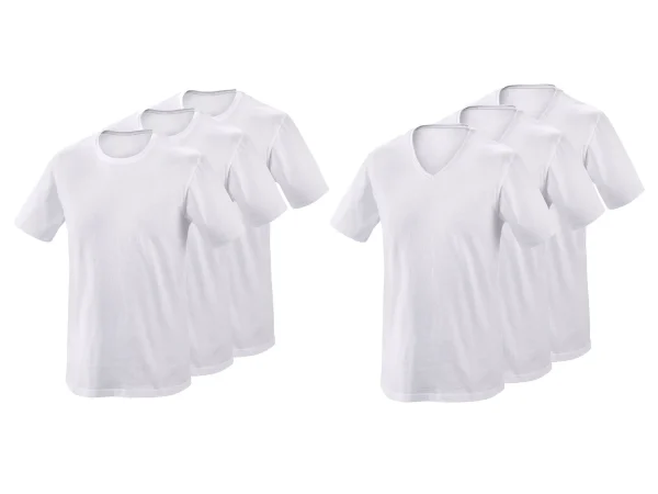 Men’s T-Shirts, 3 pieces, close-fitting