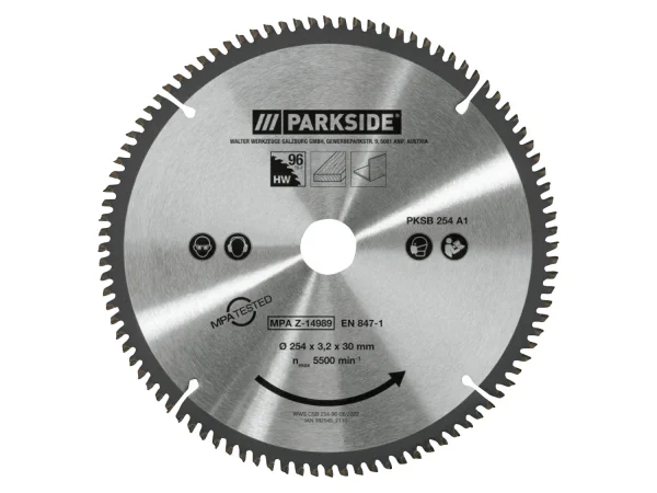 circular saw blade »PKSB 254 A1«, 25.4 cm