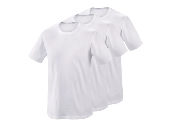 Men’s T-Shirts, 3 pieces, close-fitting