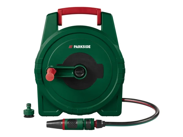 hose box, 10 m, with garden sprayer