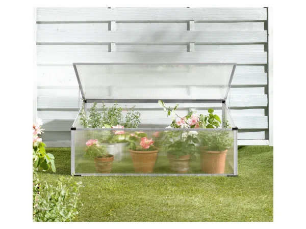 Garden Cold Frame, with aluminium frame