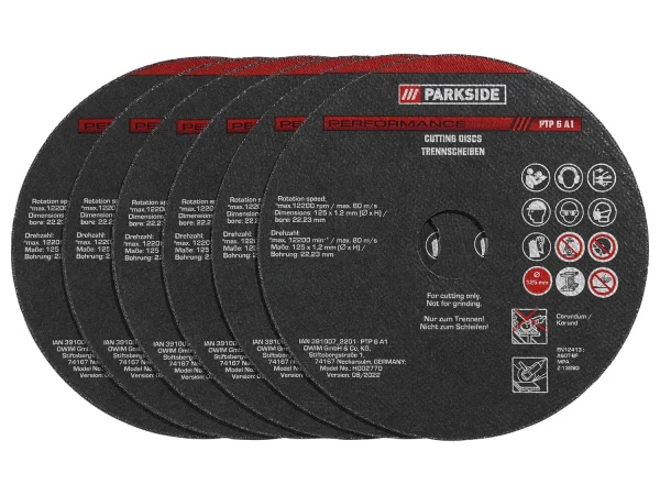 cutting discs »PTP 6 A1« / grinding discs »PSSP 2 A1«