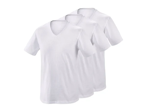 Men’s T-Shirts, 3 pieces, close-fitting