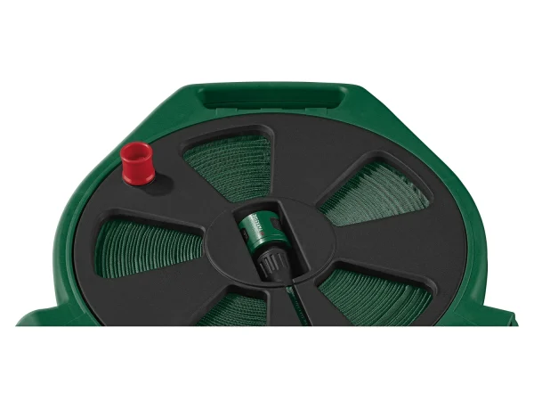 cassette flat hose, 20 m, with garden sprayer