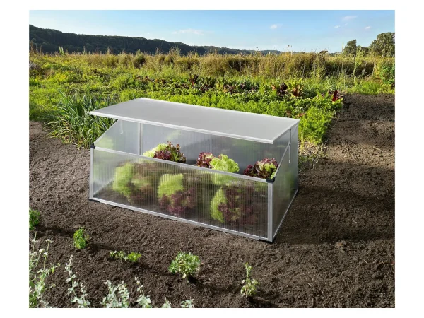 Garden Cold Frame, with aluminium frame