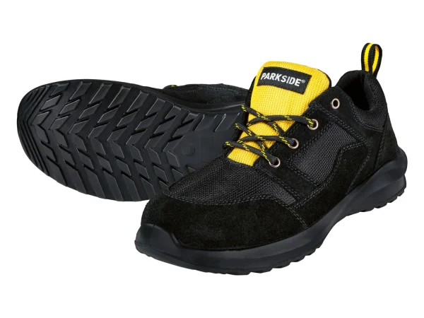 men’s S1 safety shoes made of leather