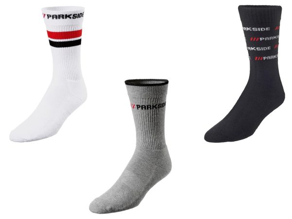 men’s socks, high cotton content