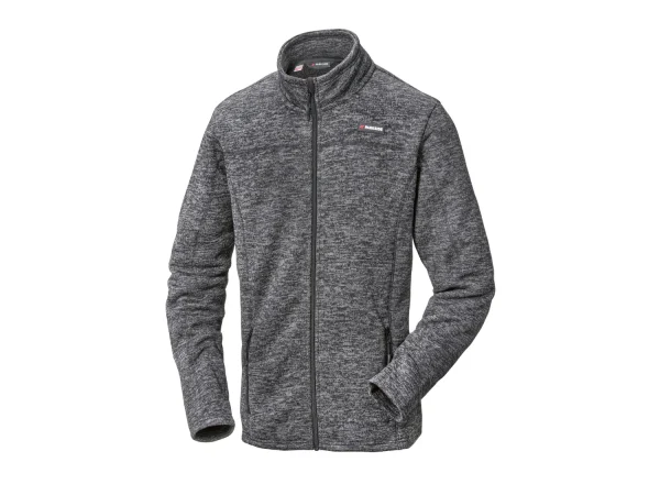 men’s fleece jacket, with teddy fleece