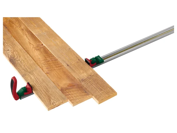 clamping and guide rail »PSS A1«, with lever locking mechanism