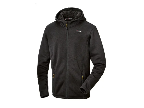 men’s fleece jacket, with teddy fleece