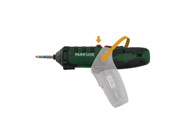 4 V cordless screwdriver »PSSA 4 B2«, 10 Nm, including bit set