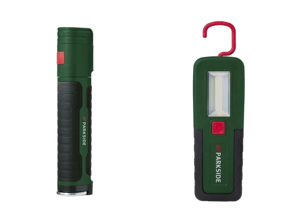 cordless LED work light »PALA 2000 A2 «, with battery charge status indicator