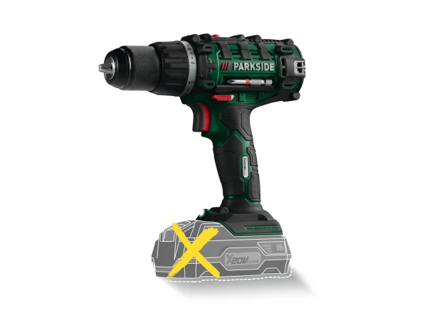 20 V cordless drill driver »PABS 20 Li G8«, without battery and charger