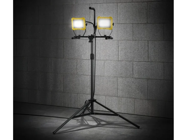 LED work light »PASB A1«, 2 x 50 W, with tripod