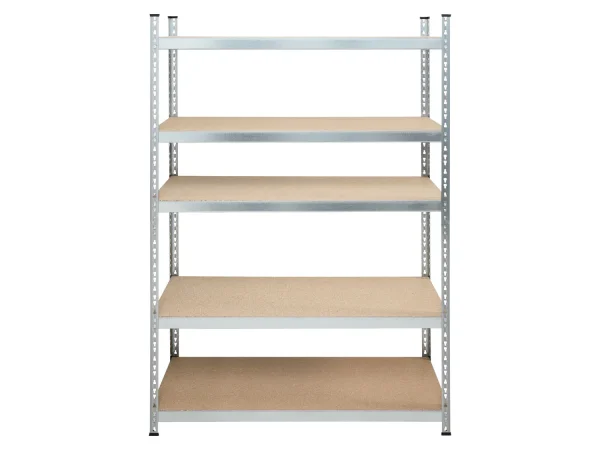 heavy-duty shelf, galvanized steel, 180 x 120 x 40 cm