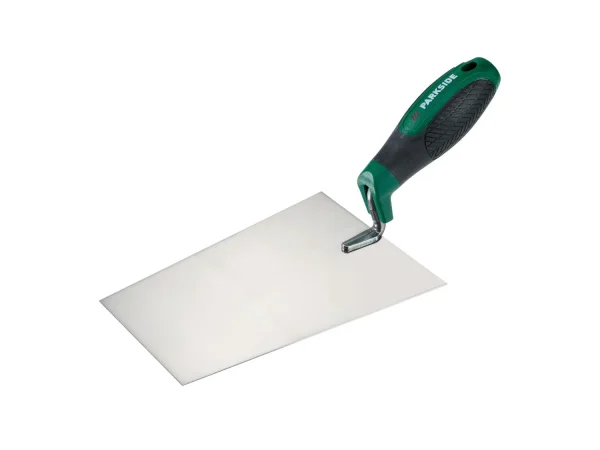 smoothing trowel, with ergonomic soft handle