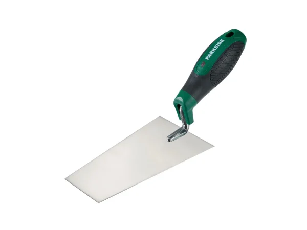 smoothing trowel, with ergonomic soft handle