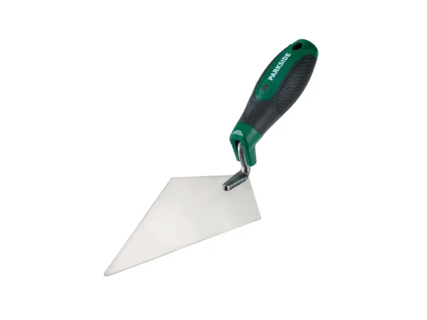 smoothing trowel, with ergonomic soft handle