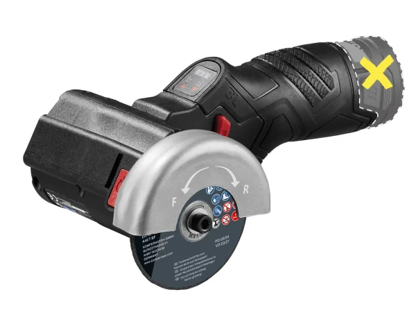 12 V cordless angle grinder »PPWSA 12 A1«, without battery and charger