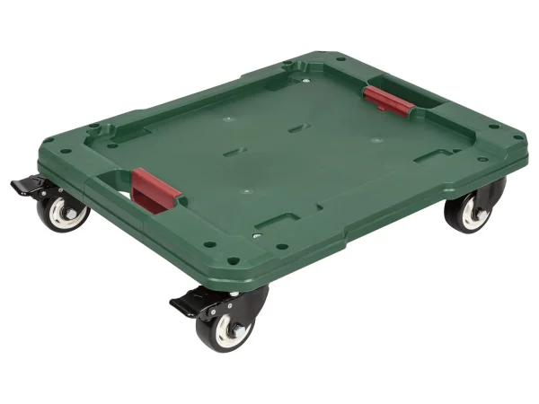 rolling board for assortment boxes, with practical carrying handles