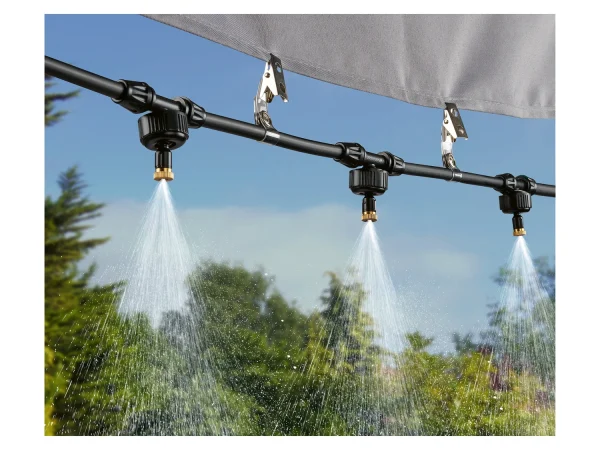 water mist cooling and irrigation system, max. 4 bar