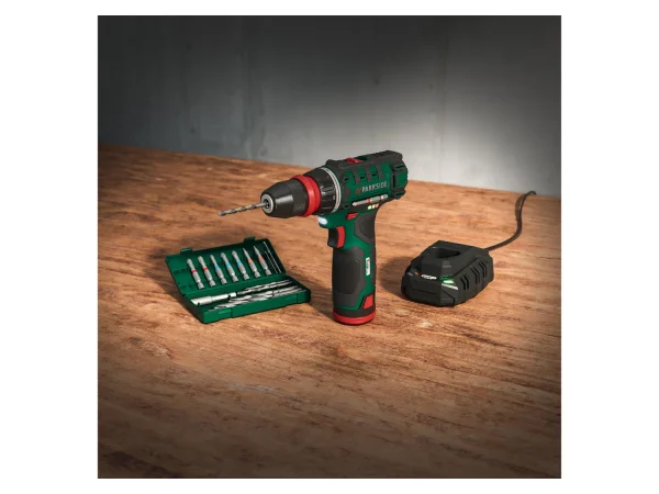 12 V cordless drill/screwdriver »PBSA 12 E4«, with battery and charger