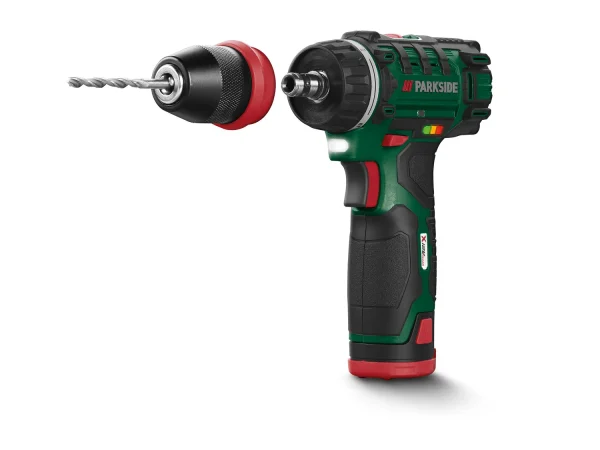 12 V cordless drill/screwdriver »PBSA 12 E4«, with battery and charger