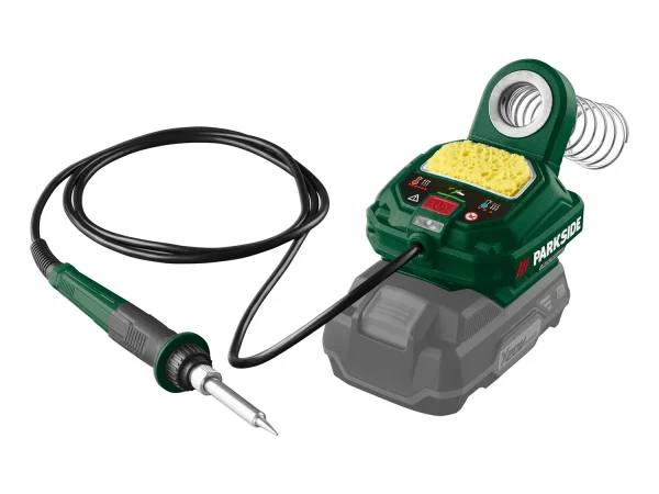 20 V cordless soldering station “PLSA 20 Li B2” / hot glue gun “PHPA 20-Li A1”, without battery and charger