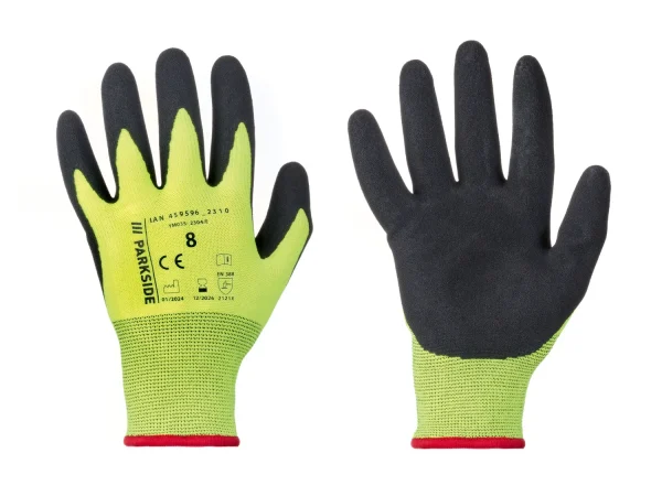 work gloves, optimal fit