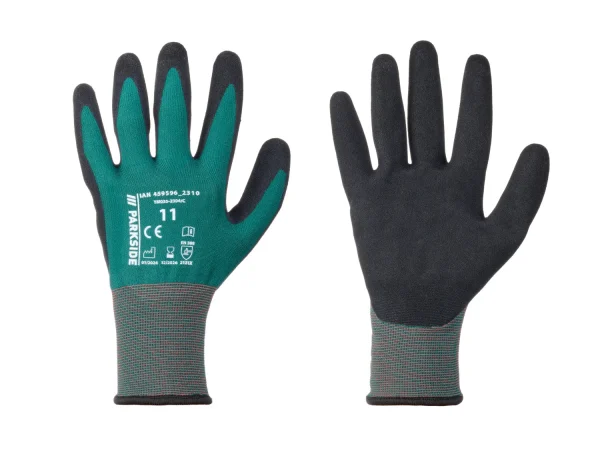 work gloves, optimal fit