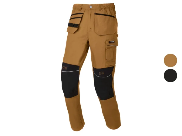 men’s work trousers with CORDURA® knee reinforcement