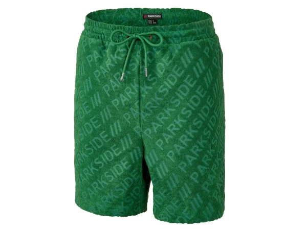 men’s terry shorts with 3D PARKSIDE logo