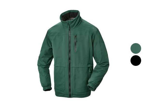 Men’s Lined Work Jacket Stretch, Water-Repellent