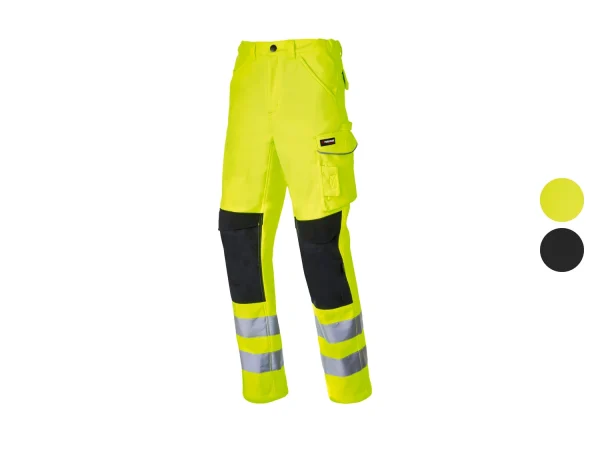 Men’s Softshell High Visibility Trousers \ Softshell Work Trousers