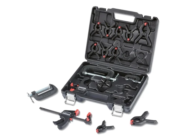 quick-release clamp set, 16 pieces