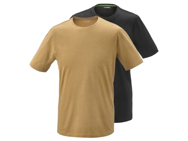 Men’s T-Shirts, 2 Pieces, with Round Neck