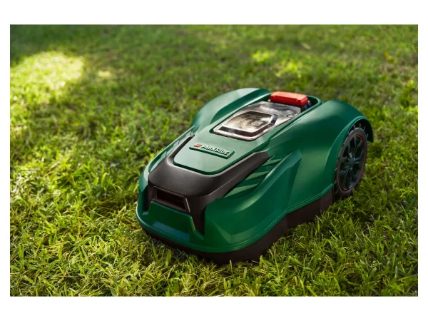 20 V robotic lawnmower »PMRDA 20-Li B2«, up to 1000 m², controllable via PARKSIDE app