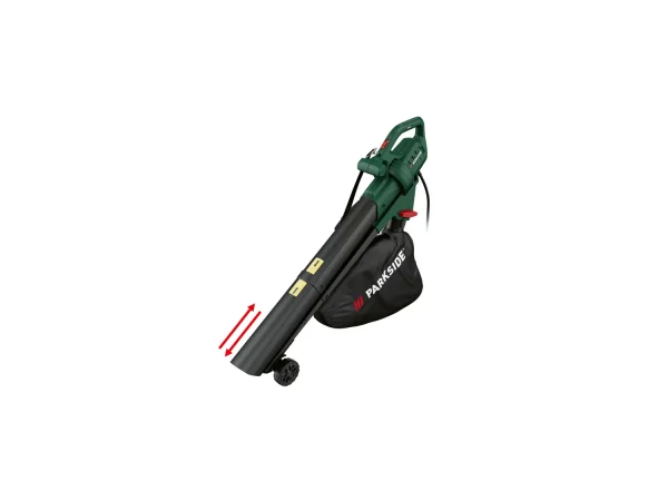 3in1 Electric leaf vacuum and blower »PLS 2600 C2«, 2600 W