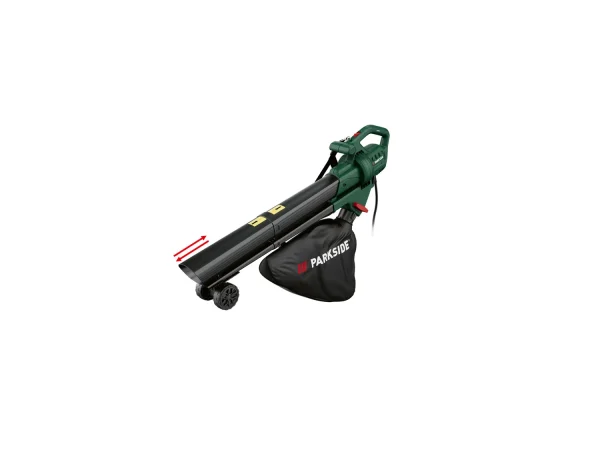 3in1 Electric leaf vacuum and blower »PLS 2600 C2«, 2600 W