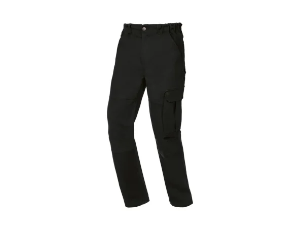 men’s work trousers, water-repellent outer material